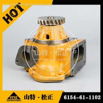 water pump 6136-61-1701 of engine S6D105 excavator parts